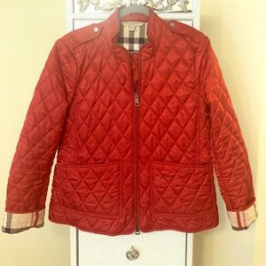 Burberry Brit Red Jacket